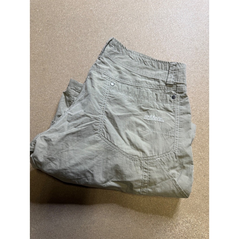 Kuhl Mens Khaki Outdoor Cargo‎ Shorts Size 33 Hiking Camping Adventure $67